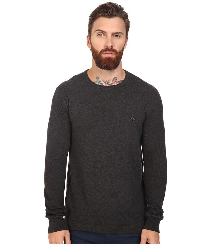 Original Penguin - Long Sleeve Reversible Crew