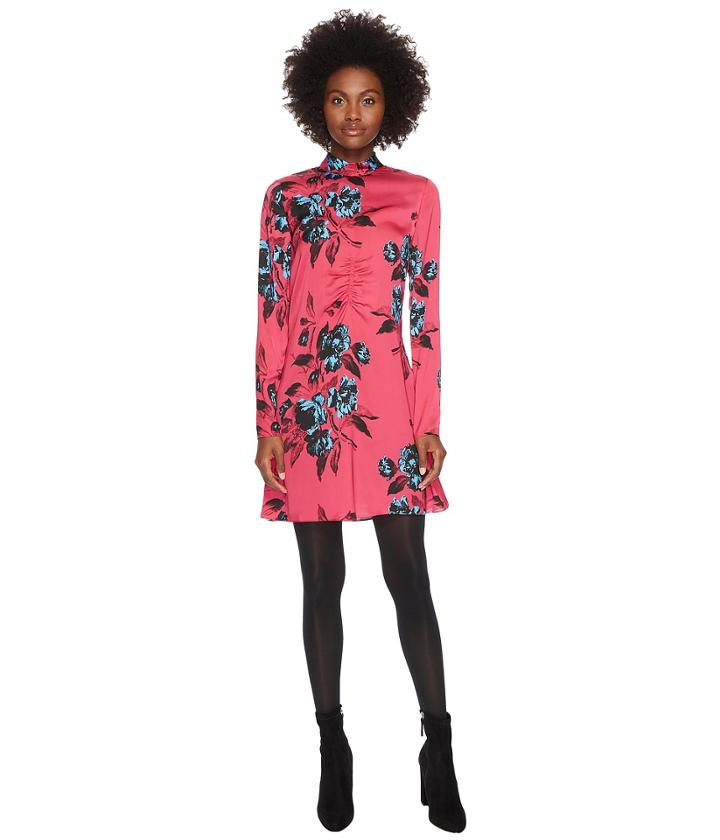 Mcq - Short Clash Floral Dress