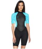 O'neill - Reactor-2 2mm Back Zip Short Sleeve