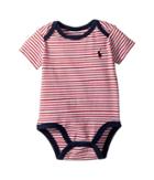 Ralph Lauren Baby - Striped Cotton Jersey Bodysuit