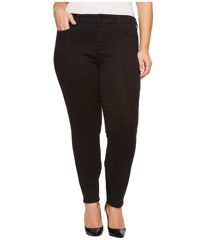 Nydj Plus Size - Plus Size Ami Skinny Legging Jeans In Super Sculpting Denim In Black