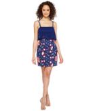 Aidan Mattox - Chiffon And Embroidered Popover With Skirt