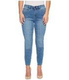 Fdj French Dressing Jeans - Petite Coolmax Denim Suzanne Slim Leg In Chambray