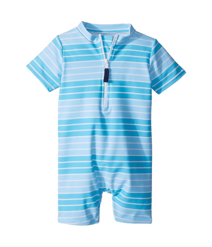 Toobydoo - Aqua Stripe Sunsuit