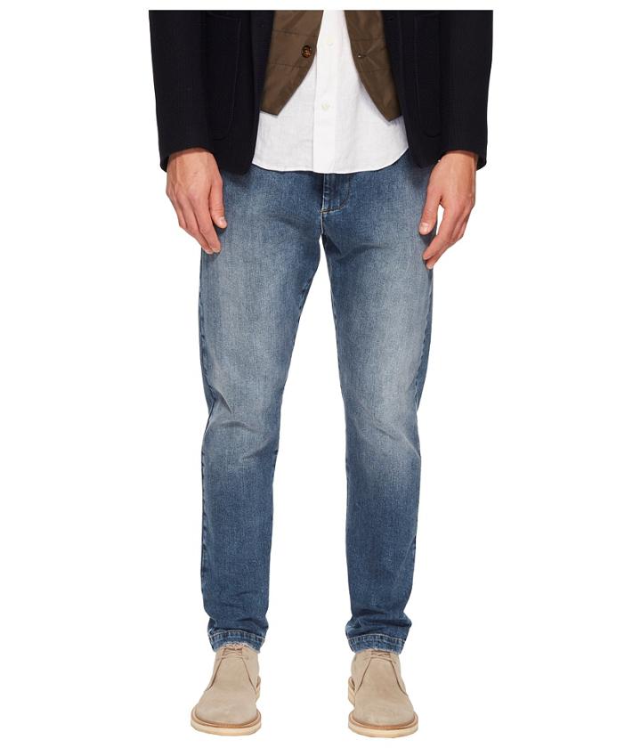 Eleventy - Cotton Stretch Jogger Jeans In Denim