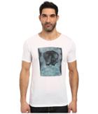 Hugo - Driple Short Sleeve Crew Artistic Graphic