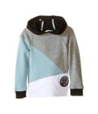Little Marc Jacobs - Long Sleeve Hooded Colors Block Sweatshirt