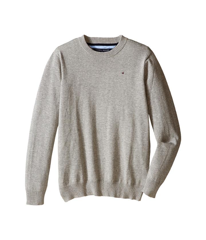 Tommy Hilfiger Kids - Long Sleeve Alan Crew Neck Sweater