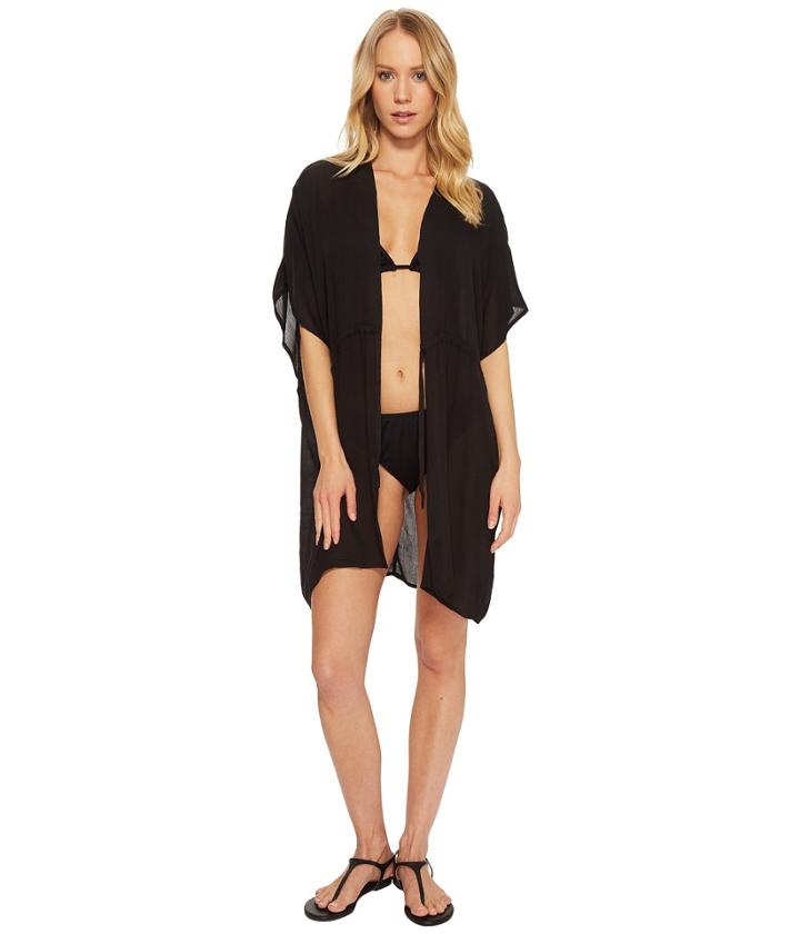 Echo Design - Solid Open Front Caftan