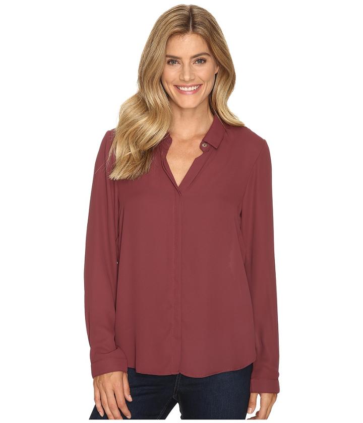 B Collection By Bobeau - Herriot Woven Blouse