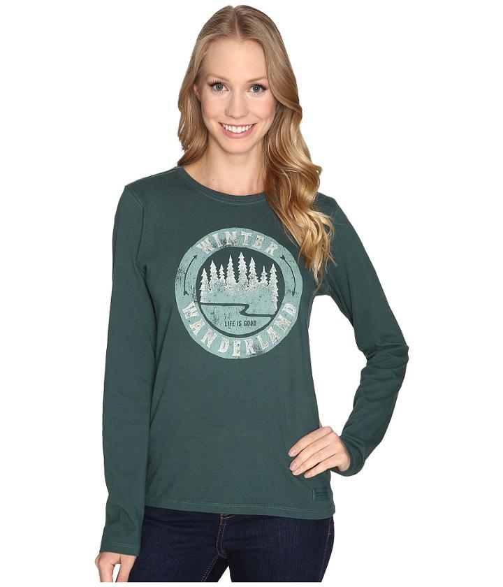 Life Is Good - Winter Wanderland Arrows Long Sleeve Crusher Tee