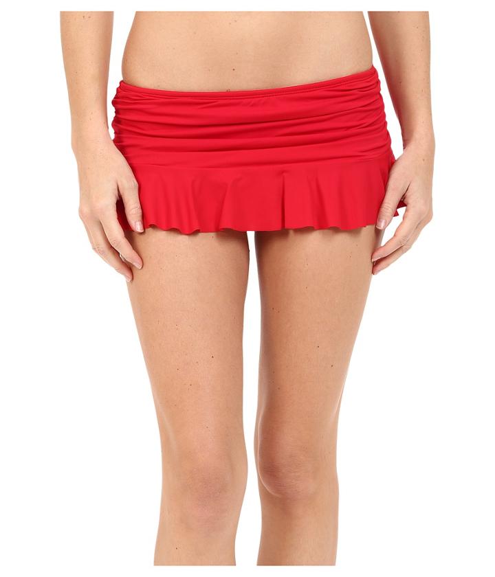 La Blanca - Island Goddess Ruffle Skirted Hipster