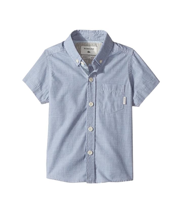 Quiksilver Kids - Everyday Wilsden Short Sleeve Button Up Shirt