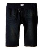Hudson Kids - Knit Denim Shorts In Garage Wash Blue