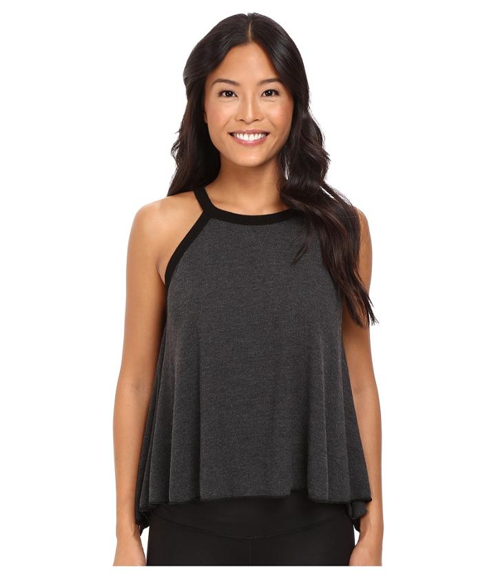 Hard Tail - Halter Crew Flyback Tank Top
