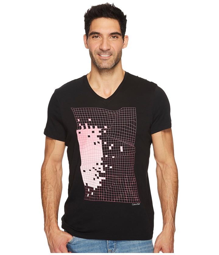 Calvin Klein - Solid Abstract Ck Logo Tee