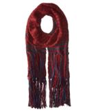 Bcbgeneration - Wonderlust Border Fringe Muffler Scarf