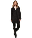 Lauren By Ralph Lauren - A-line W/ Neck Buckle Removable Hood