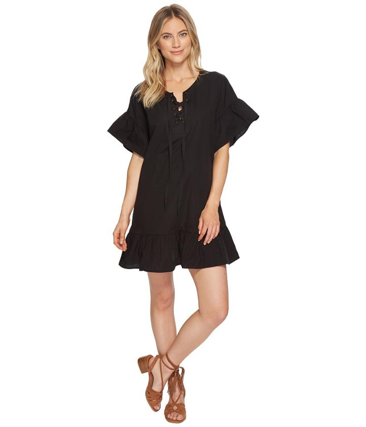 Lucky Brand - Lace-up Dress