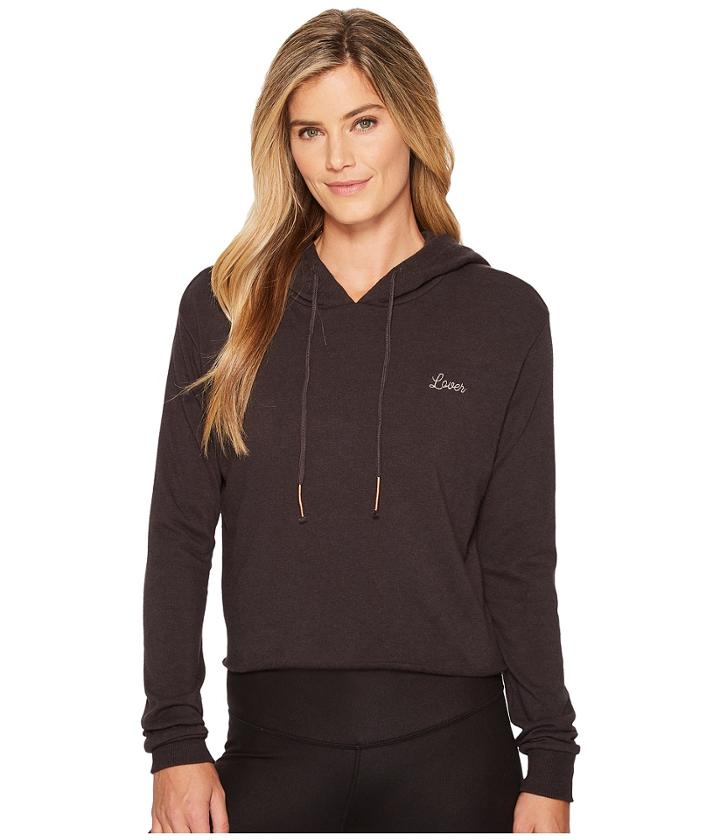 Spiritual Gangster - Lover Script Crop Hoodie