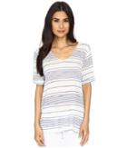 Culture Phit - Clara Striped V-neck Top