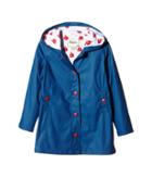 Hatley Kids - Navy Red Sailboats Splash Jacket