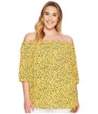 Michael Michael Kors - Plus Size Mini Finley Off Shoulder Top