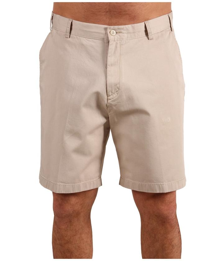 Nautica Big &amp; Tall - Big Tall True Khaki Flat Front Short