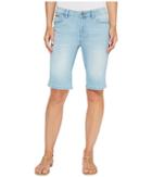 Ivanka Trump - Denim Bermuda Shorts In Antique Bleach