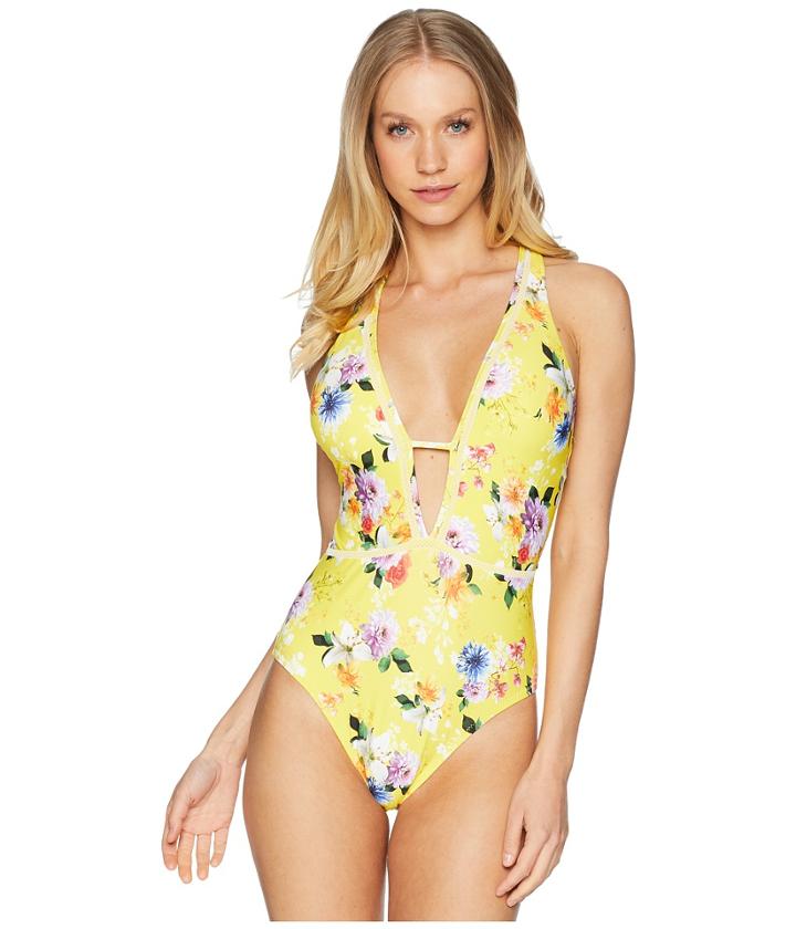 Nanette Lepore - Monaco Bouquet Goddess One-piece
