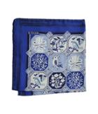 Eton - Tile Print Pocket Square