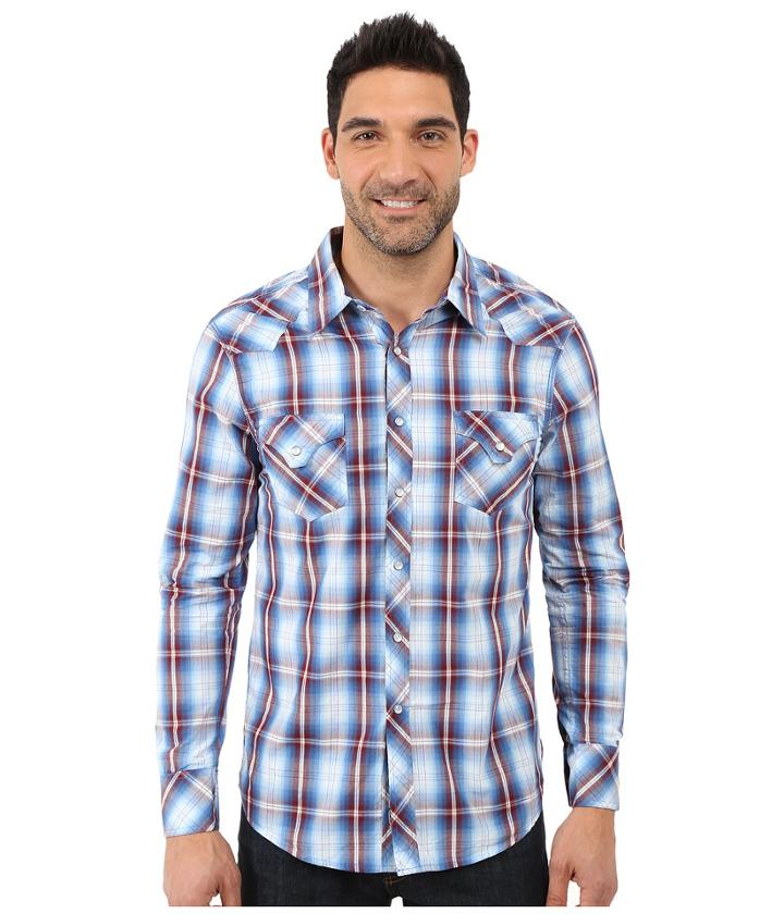 Rock And Roll Cowboy - Long Sleeve Snap B2s7264