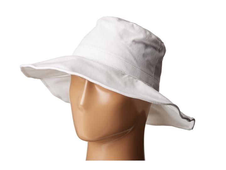 Hat Attack - Canvas Sunhat With Adjustable Sizing And Wire In Brim