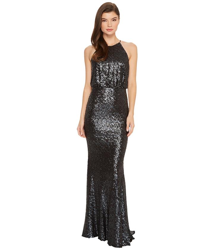 Badgley Mischka - 30s Drop Waist Sequin