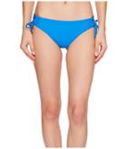 Ella Moss - Shiny Spice Lace-up Bikini Bottom