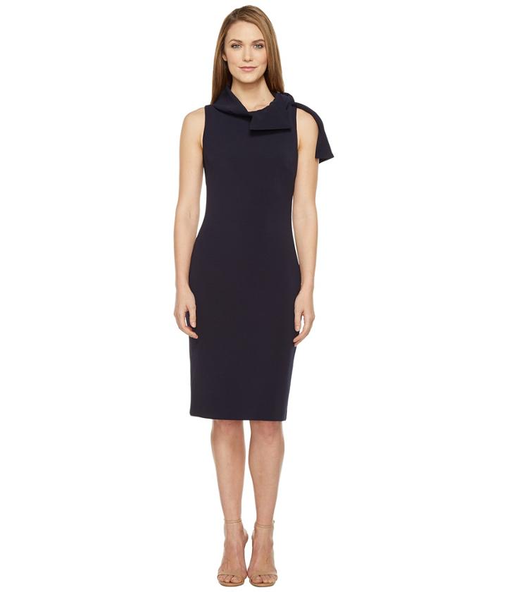 Badgley Mischka - Shawl Collar Day/occasion Dress