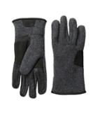Ugg - Fabric Smart Gloves W/ Leather Trim