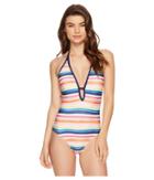 Splendid - Watercolor Horizon Plunge One-piece