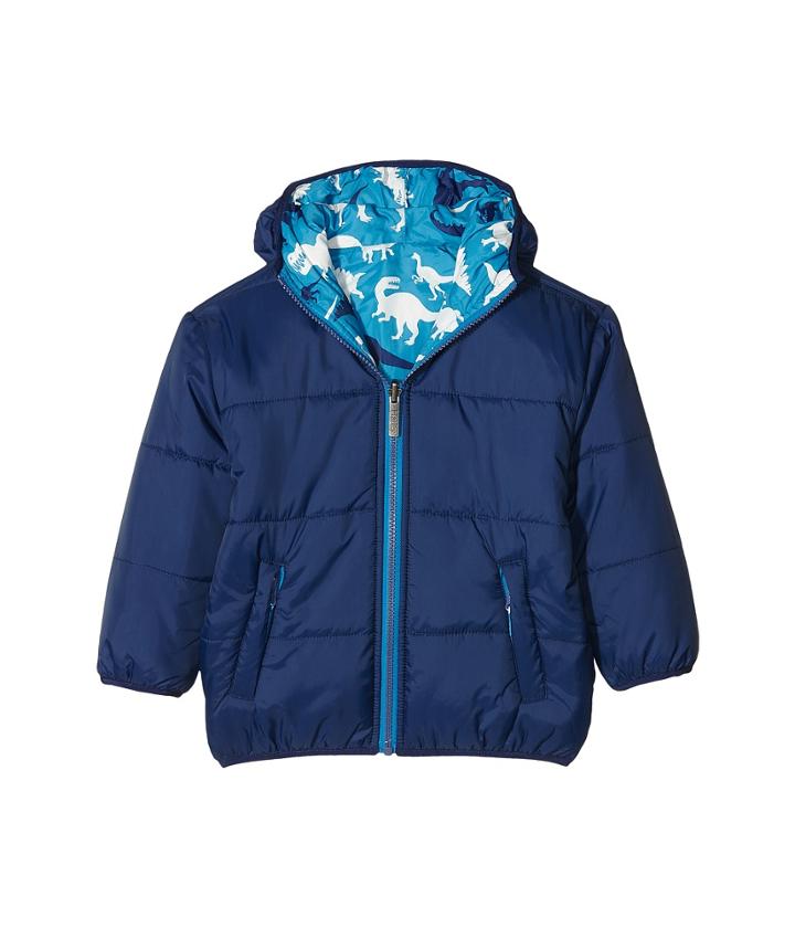 Hatley Kids - Silhouette Dinos Reversible Winter Puffer