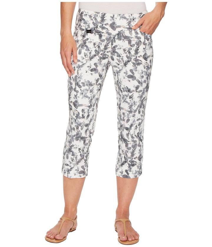 Lisette L Montreal - Vinca Floral Jacquard Capris
