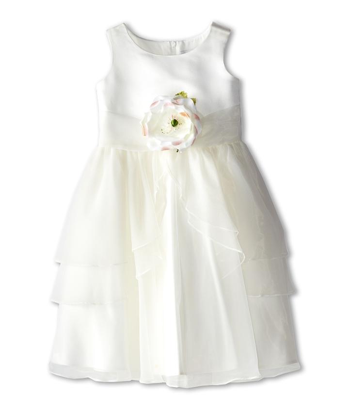 Us Angels - Tank Top Dress W/ Layers Of Organza Skirt