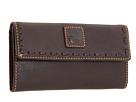 Dooney &amp; Bourke - Florentine Continental Clutch (Brown T.Moro) - Bags and Luggage