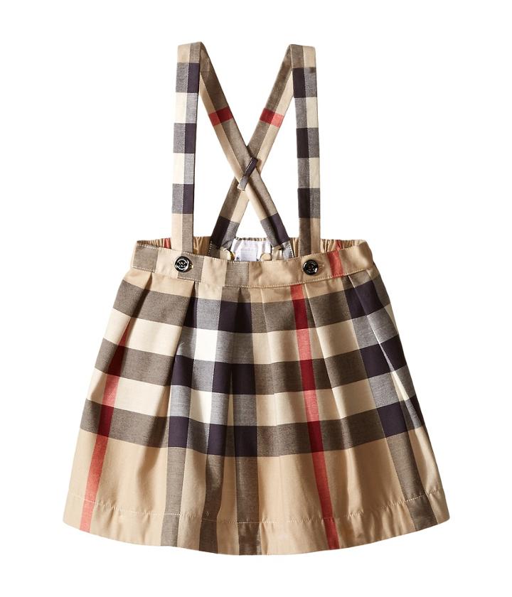 Burberry Kids - Skirt With Removable Straps