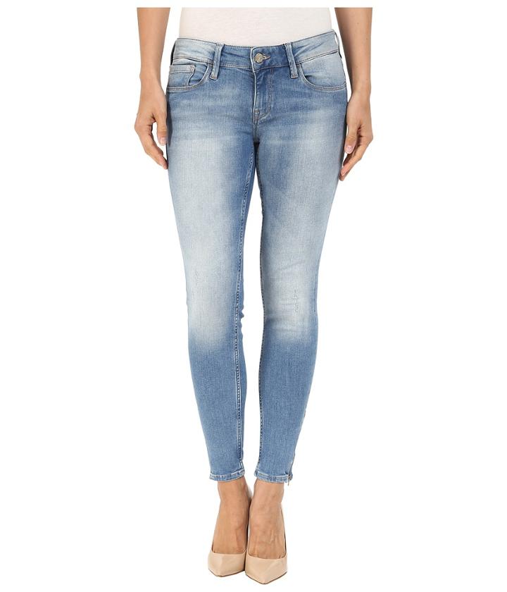 Mavi Jeans - Serenity Zip Detailed Skinny Ankle In Shaded Glam