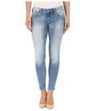 Mavi Jeans - Serenity Zip Detailed Skinny Ankle In Shaded Glam