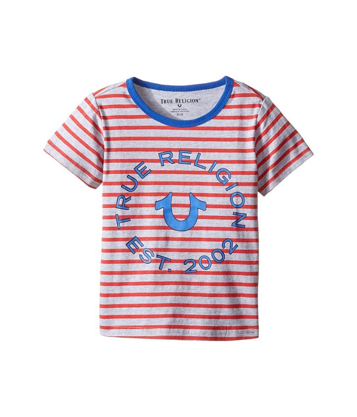 True Religion Kids - Heather Jersey Stripe Tee