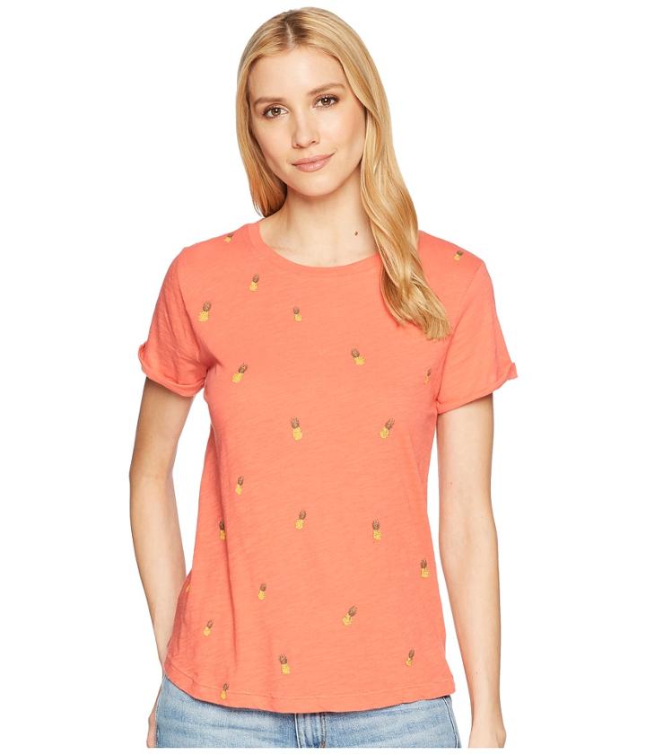 Lucky Brand - All Over Printed Pineapple Tee