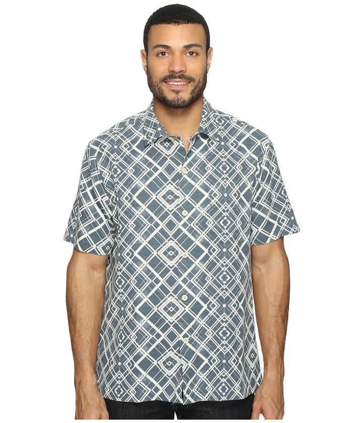 Tommy Bahama - Dourados Diamonds Short Sleeve Woven Shirt