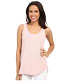 Dylan By True Grit - Soft Gauzy Cotton Knit High-low Tank Top