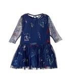 Stella Mccartney Kids - Luna Tulle Dress W/ Ice Skate Embroidery
